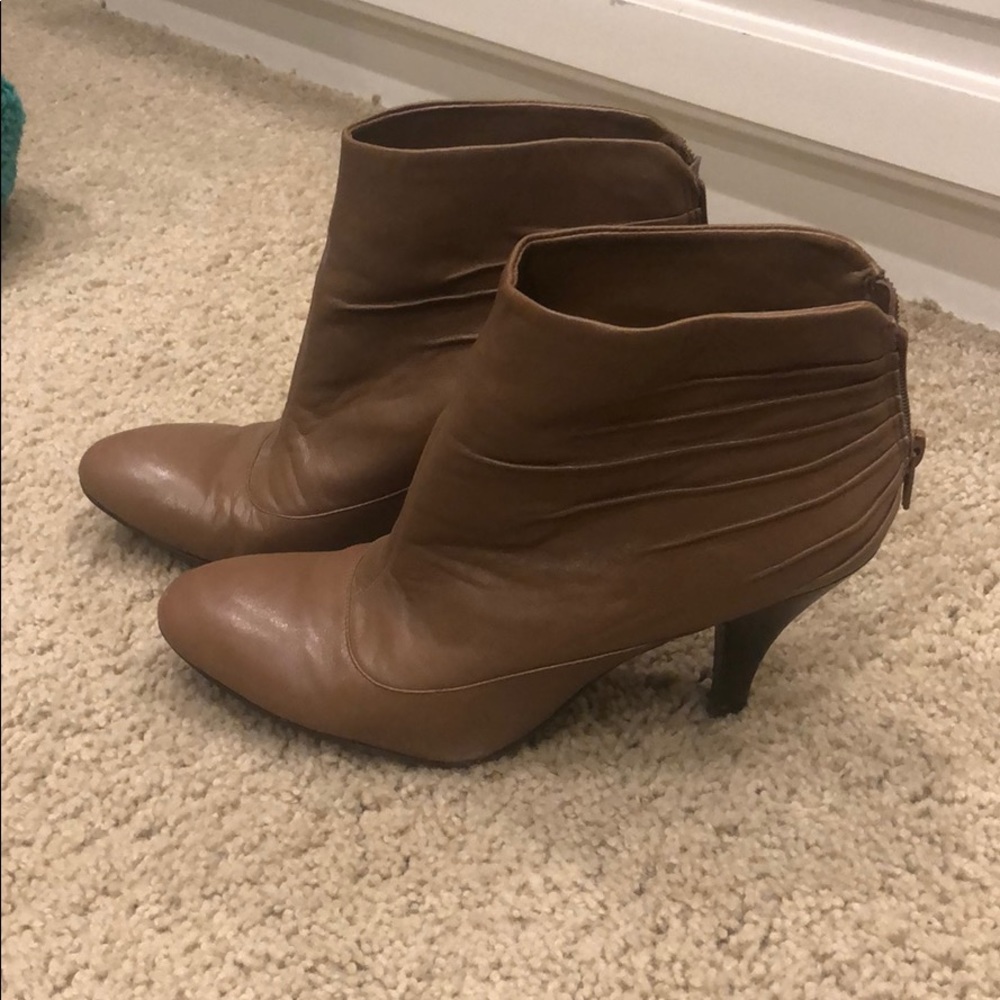 Nine West leather booties